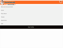Tablet Screenshot of coolidgeshs.org